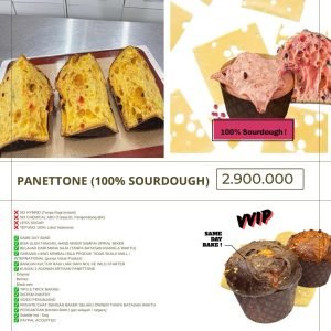 Artisan Panettone 100% Sourdough